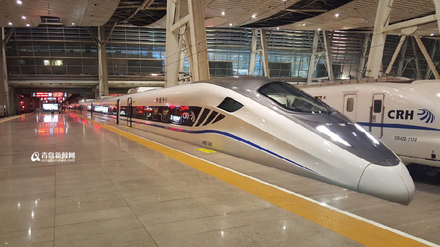 China inauguró el tren de alta velocidad más largo del mundo hace 8